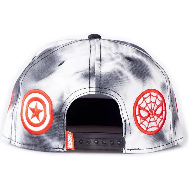 mutsid-lame-valge-snapback-tye-dye-badge-difuzed mutsid-lame-valge-snapback-tye-dye-badge-difuzed