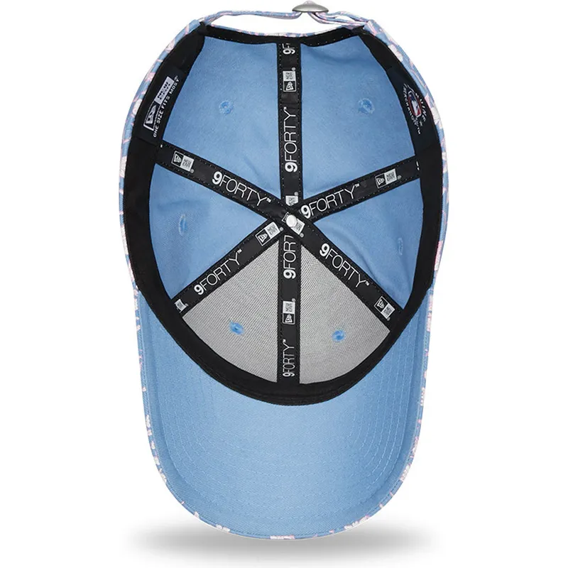 mutsid-kumer-sinine-reguleeritav-rosa-9forty-floral-new-york-yankees-mlb-new-era