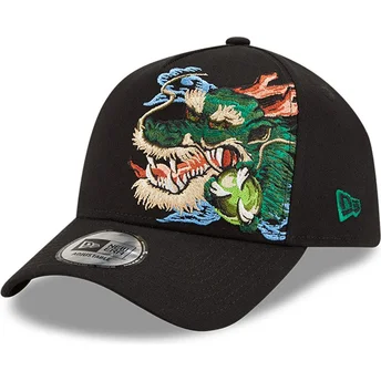 new-era-curved-brim-dragon-9forty-e-frame-tattoo-pack-black-snapback-cap