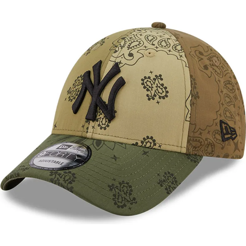 mutsid-kumer-roheline-reguleeritav-9forty-paisley-print-new-york-yankees-mlb-new-era mutsid-kumer-roheline-reguleeritav-9forty-paisley-print-new-york-yankees-mlb-new-era