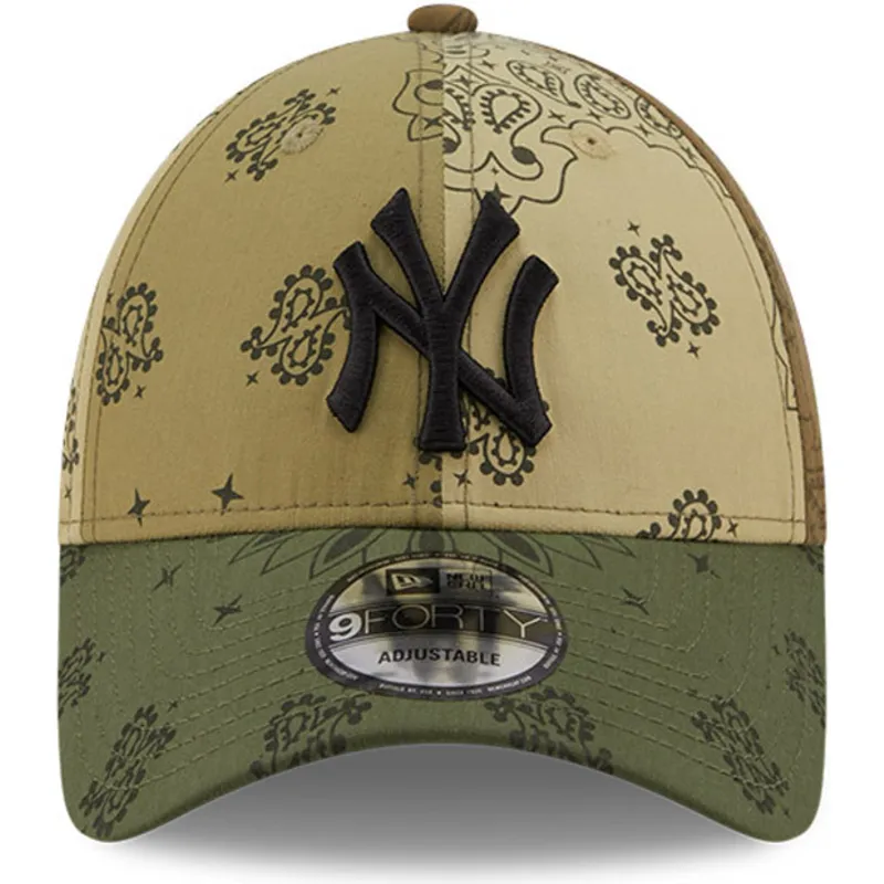 mutsid-kumer-roheline-reguleeritav-9forty-paisley-print-new-york-yankees-mlb-new-era mutsid-kumer-roheline-reguleeritav-9forty-paisley-print-new-york-yankees-mlb-new-era