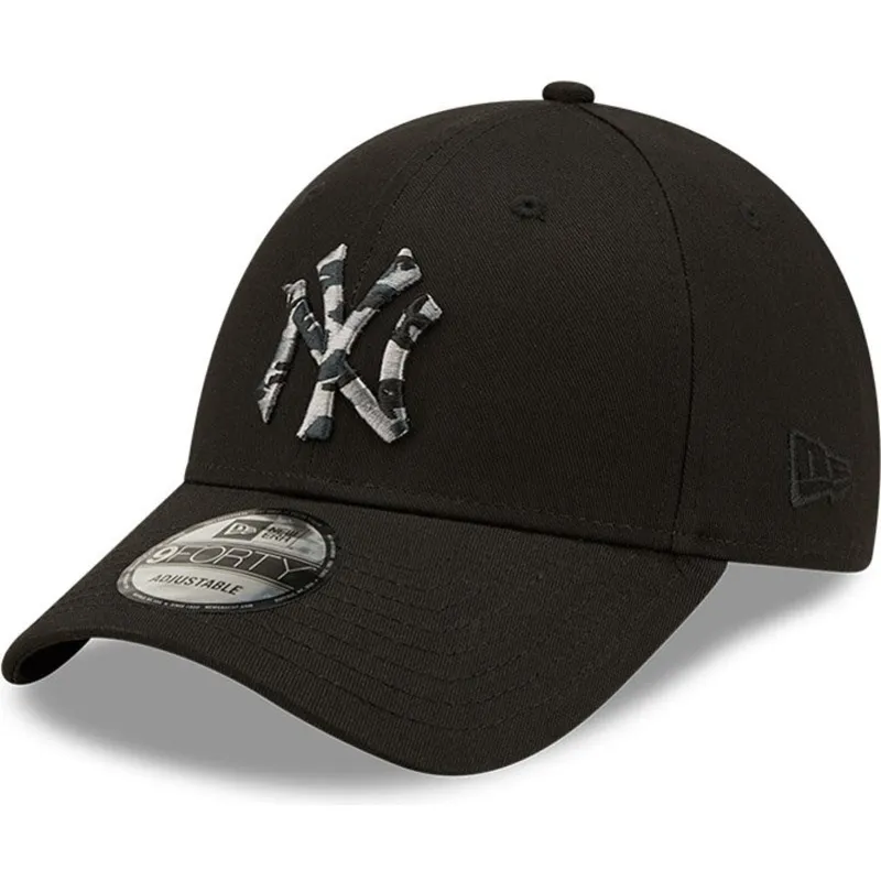 mutsid-kumer-must-reguleeritav-9forty-camo-infill-new-york-yankees-mlb-new-era