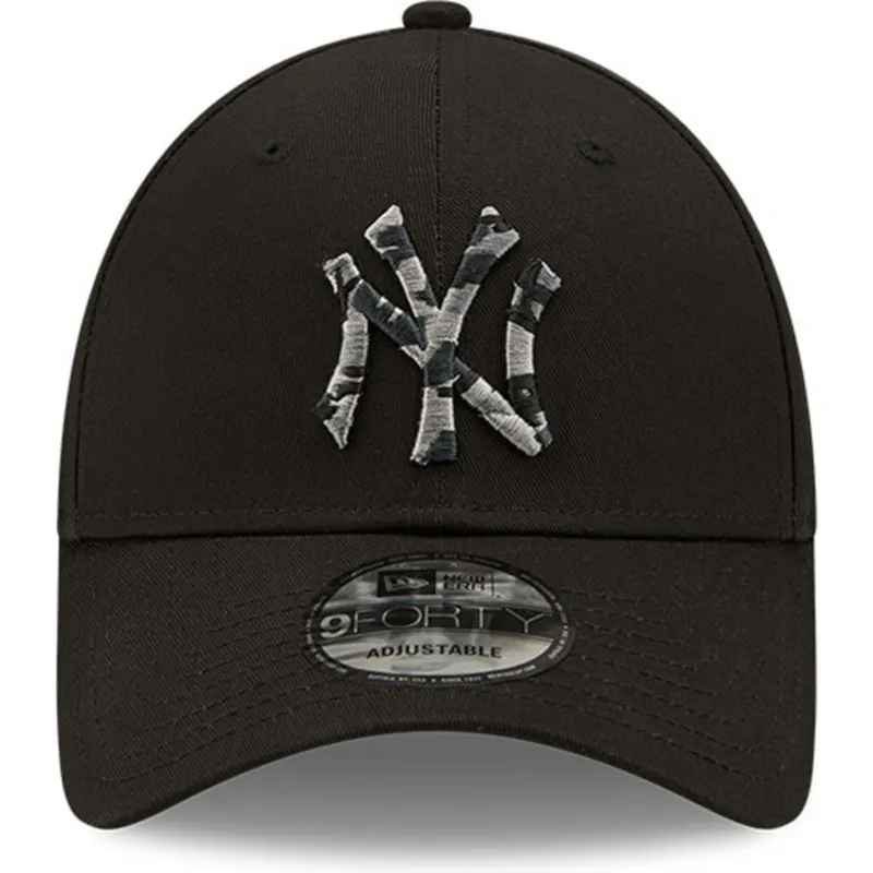 mutsid-kumer-must-reguleeritav-9forty-camo-infill-new-york-yankees-mlb-new-era