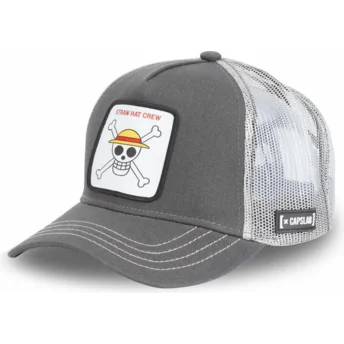 Cap kumer gray snapback Straw Hat Pirates One Piece Capslab
