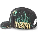 capslab-curved-brim-scrooge-mcduck-tag-scr1-disney-black-and-green-adjustable-cap