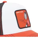 mutsid-kumer-valge-snapback-loo5-daf1-daffy-duck-looney-tunes-capslab