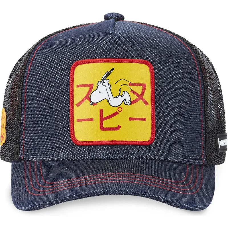 mutsid-kumer-meresinine-snapback-pea-sam-denim-snoopy-maapahklid-capslab