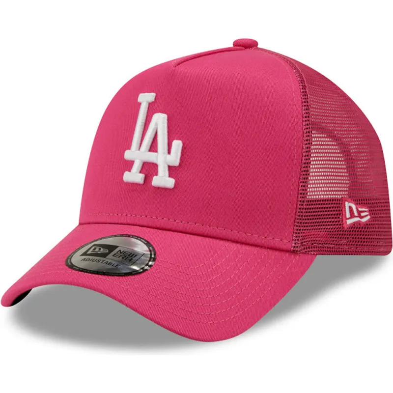 mutsid-kumer-roosa-snapback-a-frame-tonal-mesh-los-angeles-dodgers-mlb-new-era