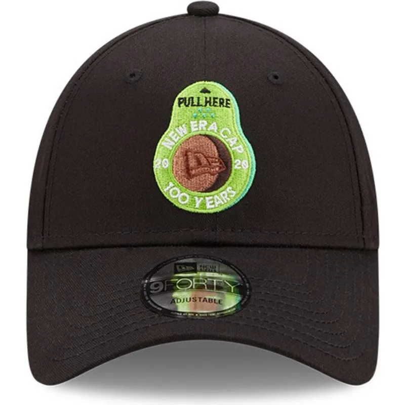 mutsid-kumer-must-reguleeritav-aguacate-9forty-food-icon-new-era