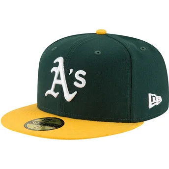 Cap lame green ajustada 59FIFTY AC Perf Oakland Athletics MLB New Era