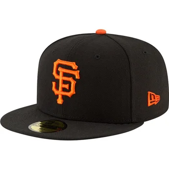 Cap lame black ajustada 59FIFTY AC Perf San Francisco Giants MLB New Era