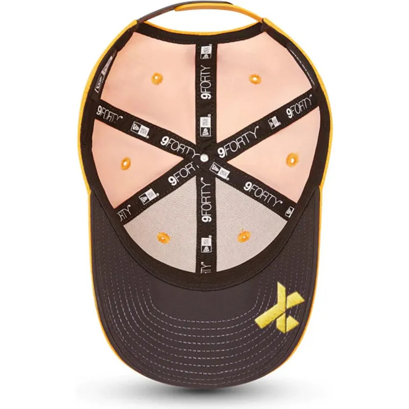mutsid-kumer-oranz-snapback-lastele-9forty-daniel-ricciardo-mclaren-racing-formula-1-new-era