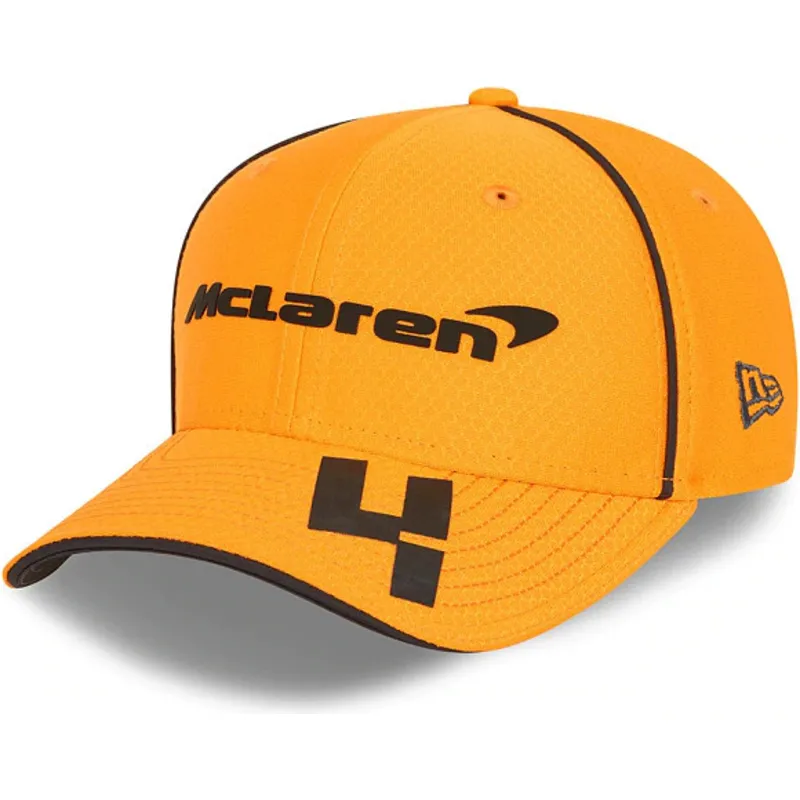 mutsid-kumer-oranz-snapback-lastele-9fifty-stretch-snap-lando-norris-mclaren-racing-formula-1-new-era