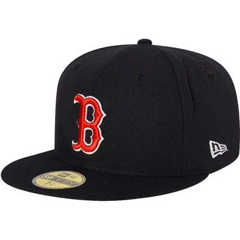 Cap lame navy blue ajustada 59FIFTY AC Perf Boston Red Sox MLB New Era