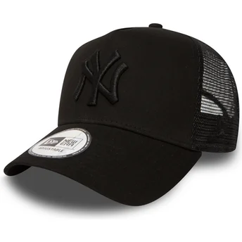 Mütsid kumer must snapback lastele A Frame Clean New York Yankees MLB New Era