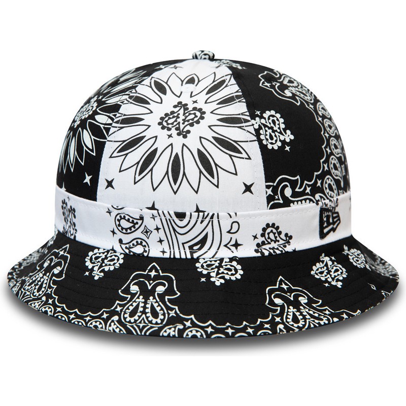 new-era-paisley-explorer-black-and-white-bucket-hat