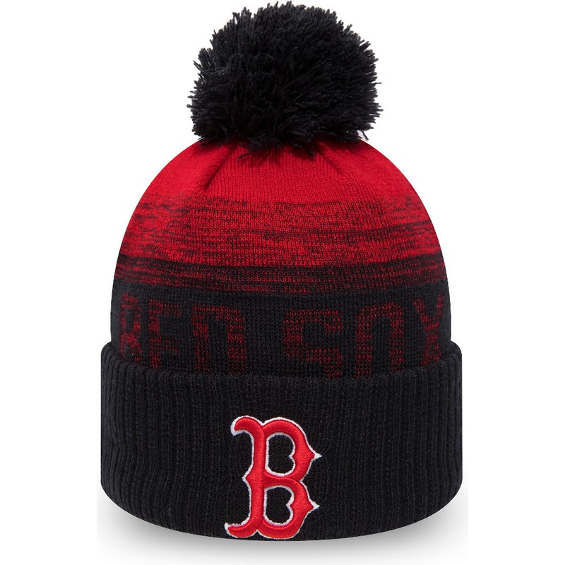 new-era-sport-boston-red-sox-mlb-red-and-navy-blue-beanie-with-pompom