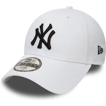 Cap kumer white adjustable strap lastele 9FORTY League Essential New York Yankees MLB New Era