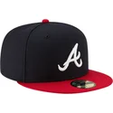 mutsid-lame-meresinine-reguleeritav-59fifty-ac-perf-atlanta-braves-mlb-new-era