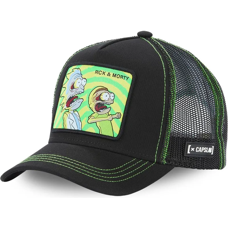 mutsid-kumer-must-snapback-psy2-rick-ja-morty-capslab mutsid-kumer-must-snapback-psy2-rick-ja-morty-capslab