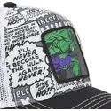 mutsid-kumer-valge-snapback-hul1-hulk-marvel-comics-capslab