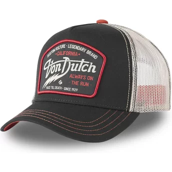 Von Dutch THU Black and White Trucker Hat