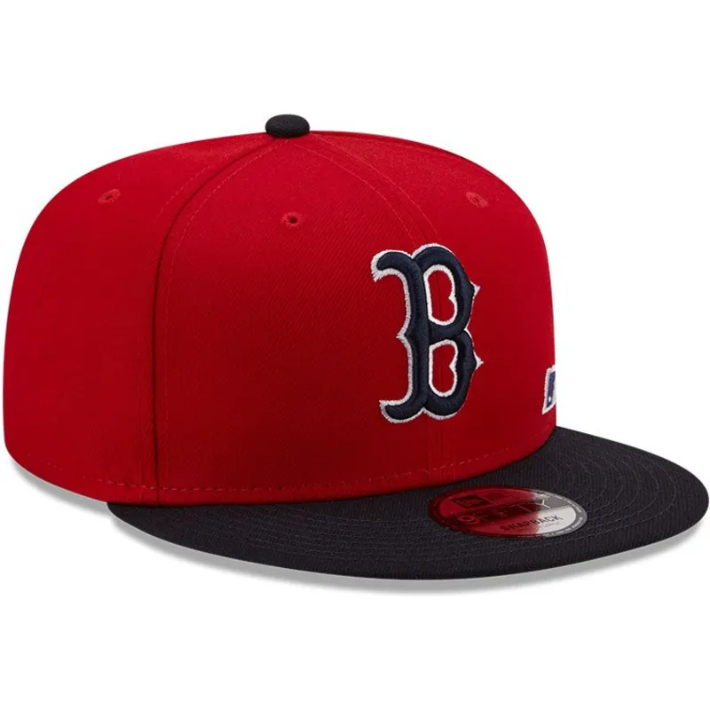 mutsid-lame-punane-snapback-9fifty-team-arch-boston-red-sox-mlb-new-era