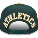 mutsid-lame-roheline-snapback-9fifty-team-arch-oakland-athletics-mlb-new-era