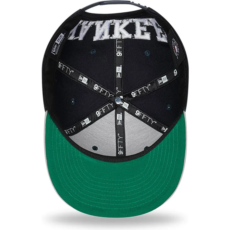 mutsid-lame-meresinine-snapback-9fifty-team-arch-new-york-yankees-mlb-new-era