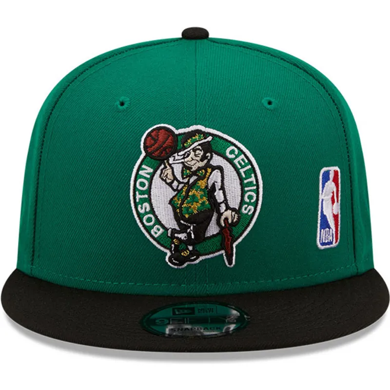 mutsid-lame-roheline-snapback-9fifty-team-arch-boston-celtics-nba-new-era