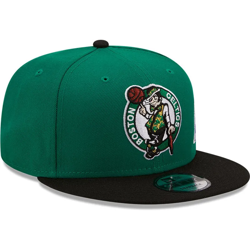 mutsid-lame-roheline-snapback-9fifty-team-arch-boston-celtics-nba-new-era