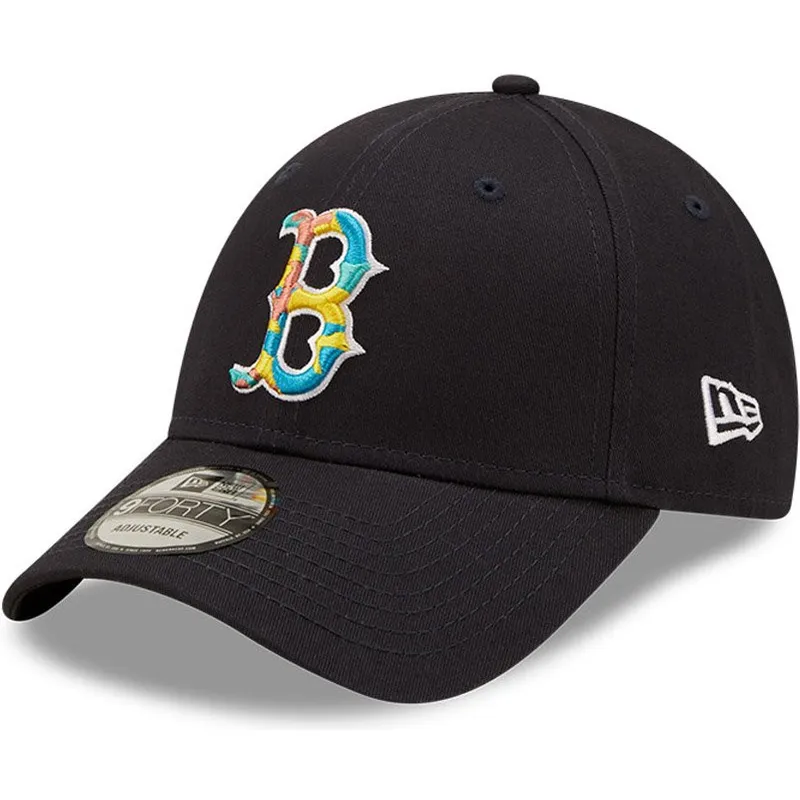 mutsid-kumer-meresinine-reguleeritav-9forty-camo-infill-boston-red-sox-mlb-new-era