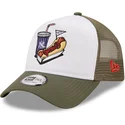 mutsid-kumer-valge-snapback-a-frame-stadium-food-hot-dog-new-york-yankees-mlb-new-era