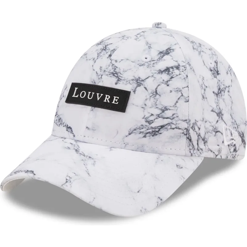 mutsid-kumer-valge-reguleeritav-9forty-clear-marble-le-louvre-new-era
