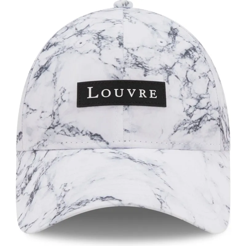 mutsid-kumer-valge-reguleeritav-9forty-clear-marble-le-louvre-new-era