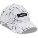 mutsid-kumer-valge-reguleeritav-9forty-clear-marble-le-louvre-new-era