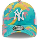 mutsid-kumer-sinine-snapback-a-frame-camo-pack-new-york-yankees-mlb-new-era