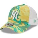 mutsid-kumer-roheline-snapback-a-frame-camo-pack-new-york-yankees-mlb-new-era