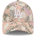 mutsid-kumer-roosa-reguleeritav-9forty-floral-los-angeles-dodgers-mlb-new-era