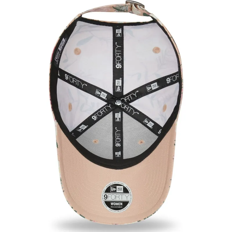 mutsid-kumer-roosa-reguleeritav-9forty-floral-los-angeles-dodgers-mlb-new-era