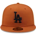 mutsid-lame-pruun-liibuv-59fifty-league-essential-los-angeles-dodgers-mlb-new-era