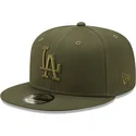 mutsid-lame-roheline-snapback-9fifty-league-essential-los-angeles-dodgers-mlb-new-era