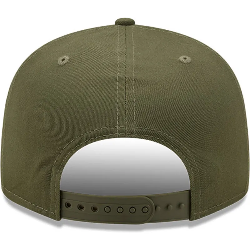 mutsid-lame-roheline-snapback-9fifty-league-essential-los-angeles-dodgers-mlb-new-era