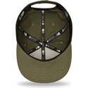 mutsid-lame-roheline-snapback-9fifty-league-essential-los-angeles-dodgers-mlb-new-era