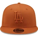 mutsid-lame-pruun-snapback-9fifty-league-essential-los-angeles-dodgers-mlb-new-era