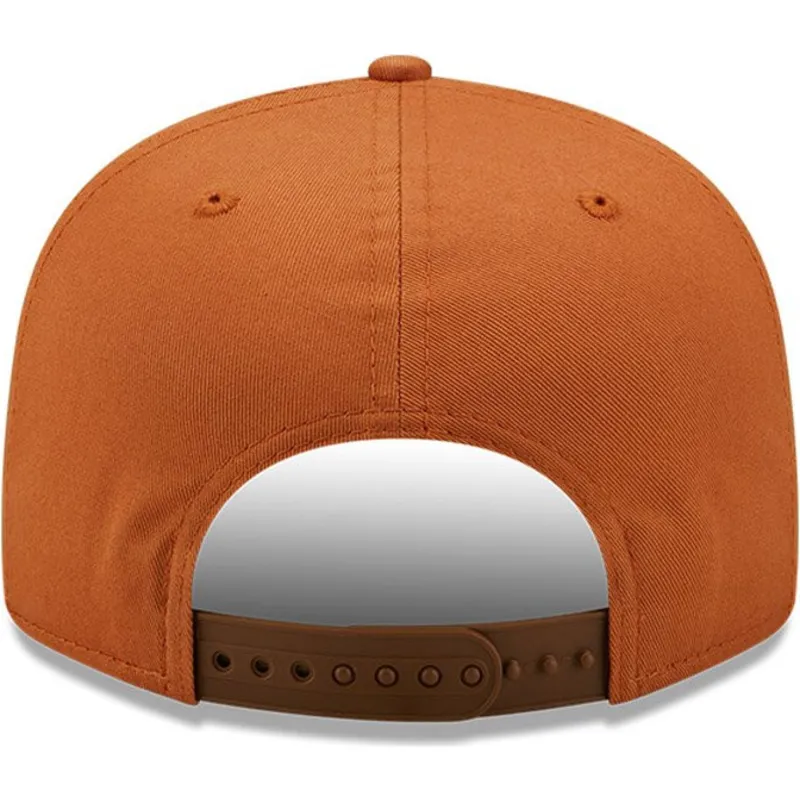 mutsid-lame-pruun-snapback-9fifty-league-essential-los-angeles-dodgers-mlb-new-era