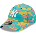 mutsid-kumer-sinine-reguleeritav-9forty-camo-pack-new-york-yankees-mlb-new-era