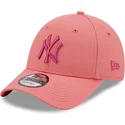 mutsid-kumer-roosa-reguleeritav-9forty-league-essential-new-york-yankees-mlb-new-era