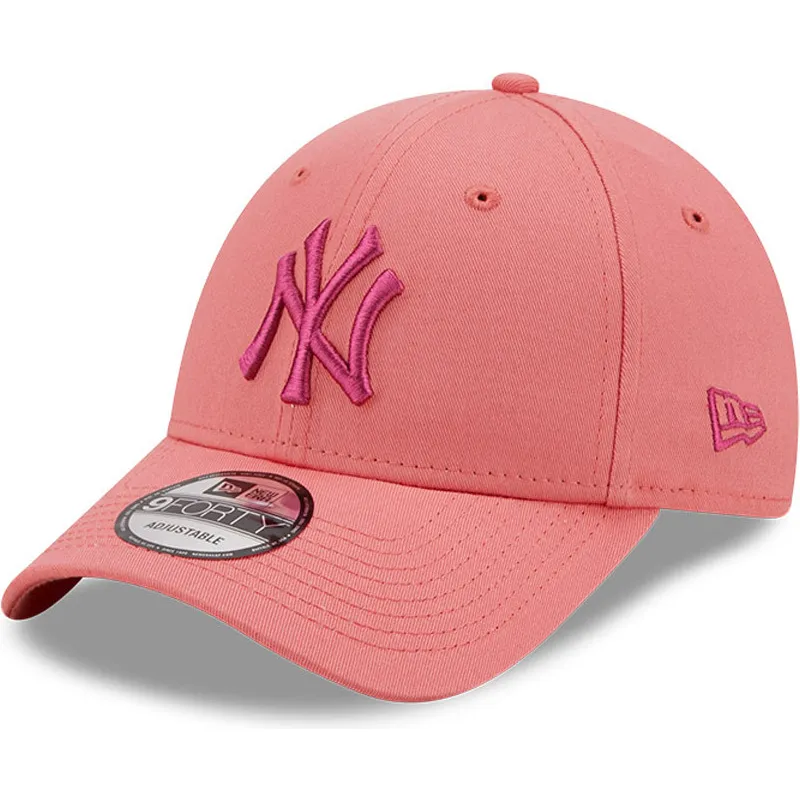 mutsid-kumer-roosa-reguleeritav-9forty-league-essential-new-york-yankees-mlb-new-era