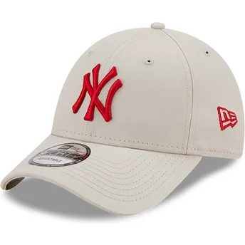 Mütsid kumer beež reguleeritav 9FORTY League Essential New York Yankees MLB New Era